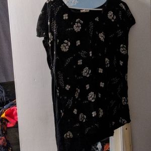 Black and White dress top